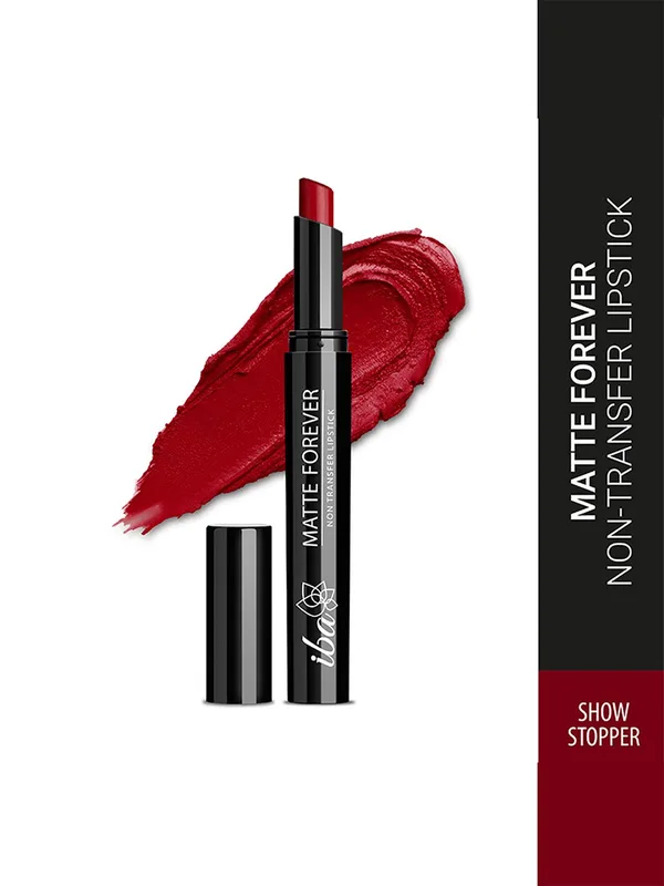 Iba Matte Forever Non-Transfer Lipstick- 2g - Showstopper 06
