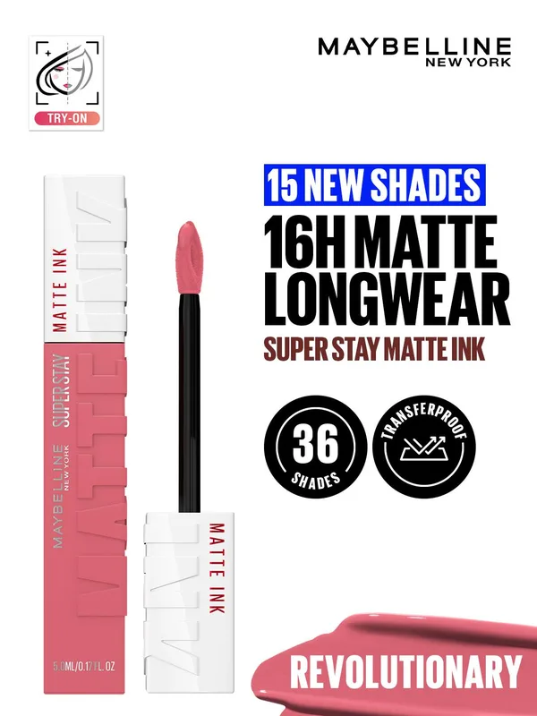 Maybelline New York Superstay Matte Ink Matte Liquid Lipstick 5ml - Revolutionary