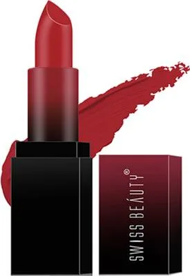 SWISS BEAUTY HD Matte Pigmented Lipstick | Creamy Smudge Proof | Long Stay Matte Finish