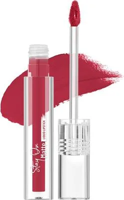 SWISS BEAUTY Stay On Matte Liquid Lipstick | Highly Pigmented | Smudge Proof | 24H Wear