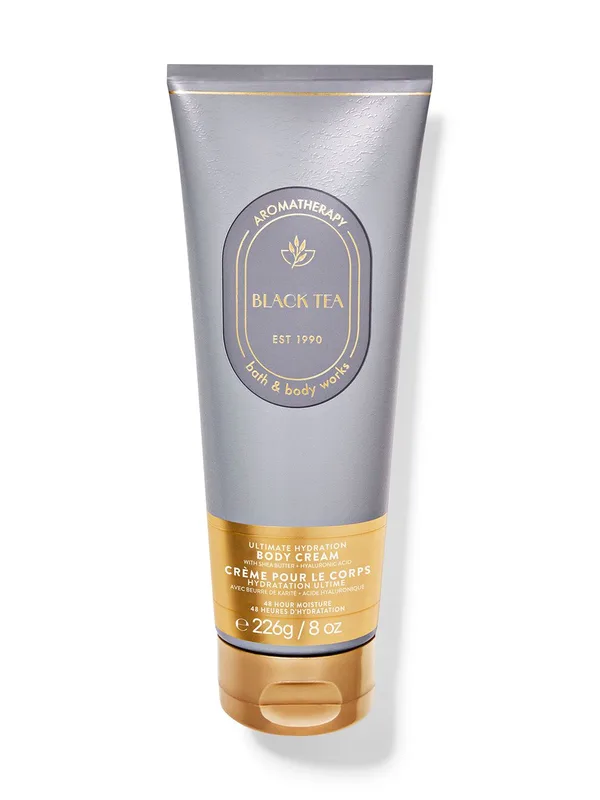 Bath & Body Works Black Tea Ultimate Hydration Body Cream with Shea Butter - 226 g