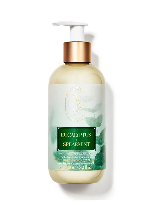 Bath & Body Works Aromatherapy Eucalyptus Spearmint Moisturizing Body Lotion - 248ml