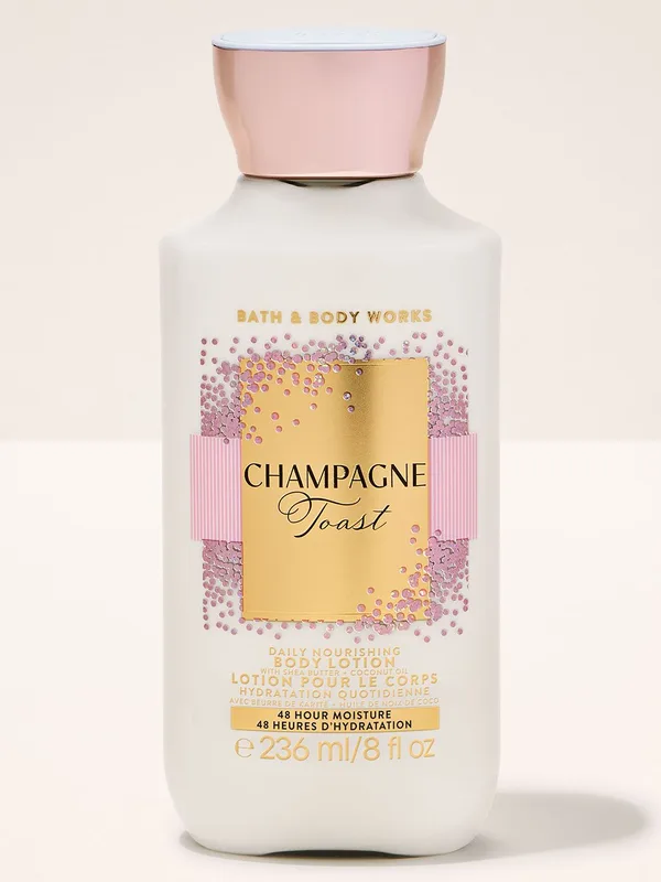 Bath & Body Works Champagne Toast Body Lotion with Shea Butter & Coconut Oil - 236 ml