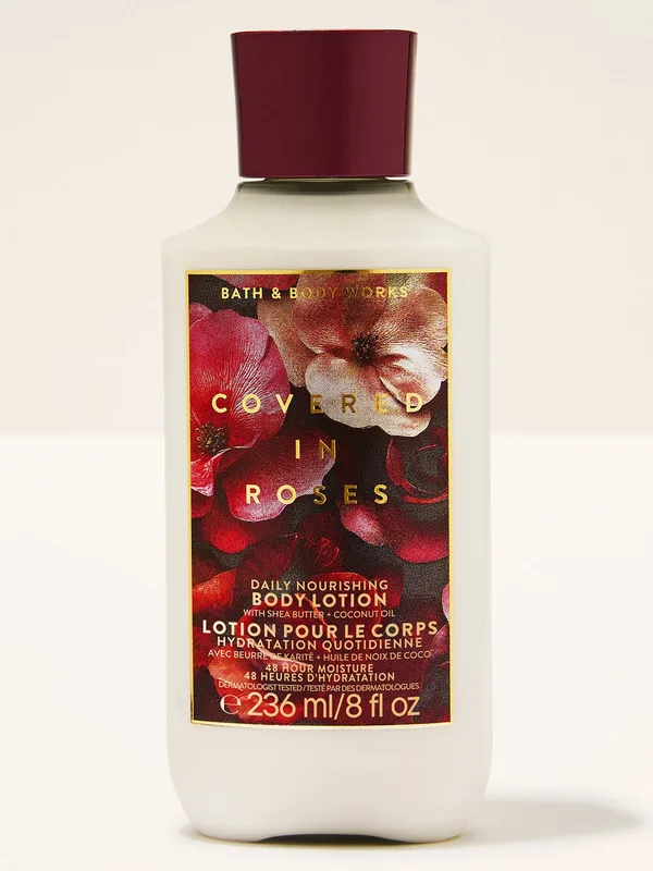 Bath & Body Works Covered In Roses Body Lotion with Shea Butter - 236 ml