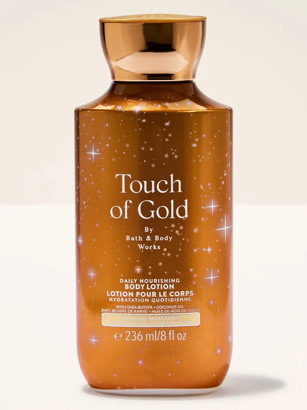 Bath & Body Works Touch of Gold Body Lotion with Shea Butter & Coconut Oil - 236 ml