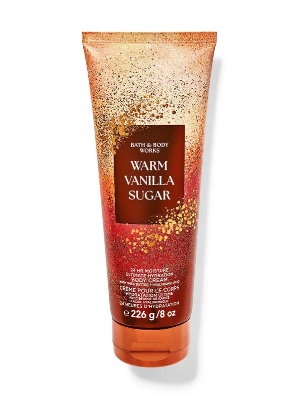 Bath & Body Works Warm Vanilla Sugar Ultimate Hydration Body Cream with Shea Butter - 226g