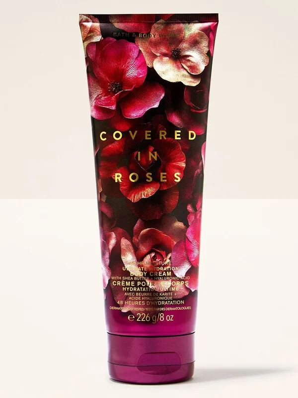 Bath & Body Works Covered In Roses Ultimate Hydration Body Cream with Shea Butter - 226 g