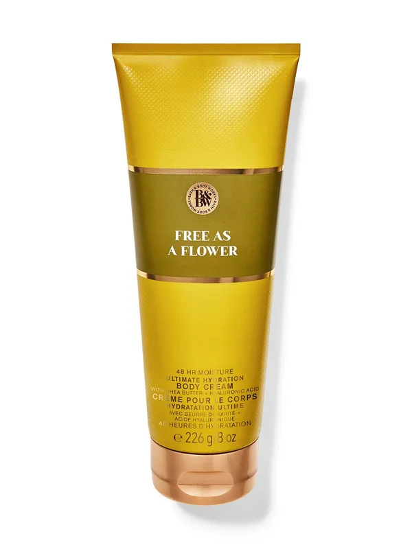 Bath & Body Works Free As A Flower Ultimate Hydration Body Cream with Shea Butter - 226 g