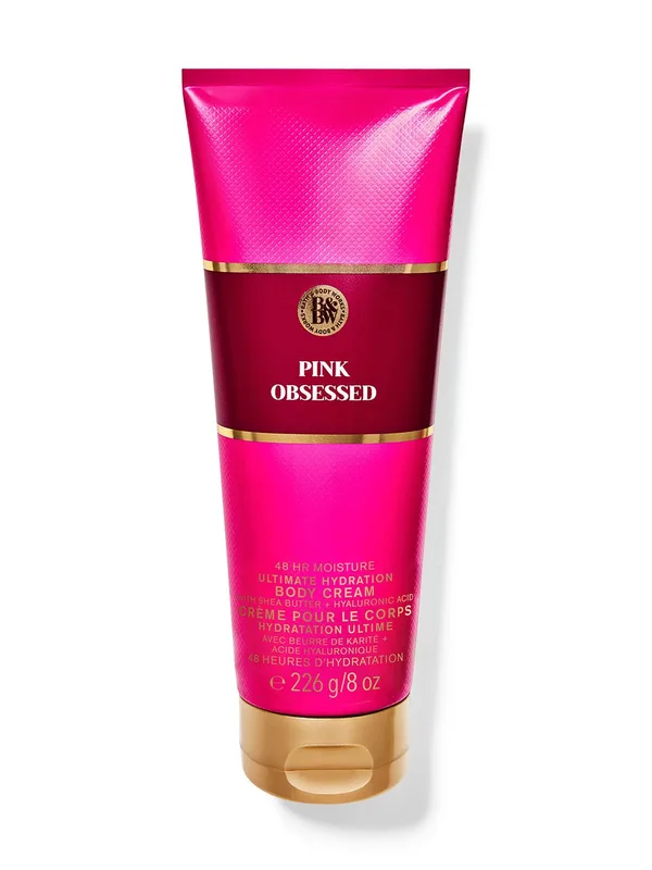Bath & Body Works Pink Obsessed Ultimate Hydration Body Cream with Shea Butter - 226 g