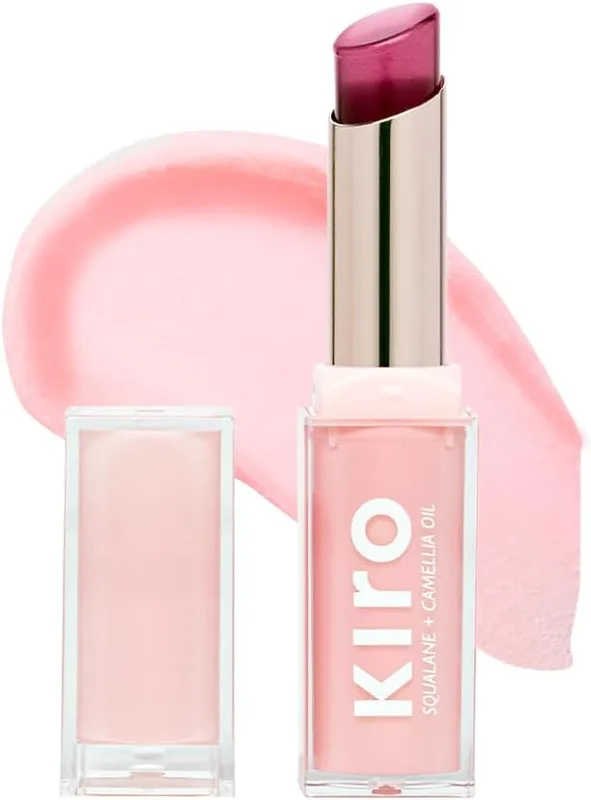Kiro pH Jelly Twist Colour Adapting Lip Balm - Grape Ice, 3g | Clear to Pink Tint | Hydrating Vegan Lip Balm with Squalane & Camellia Oil