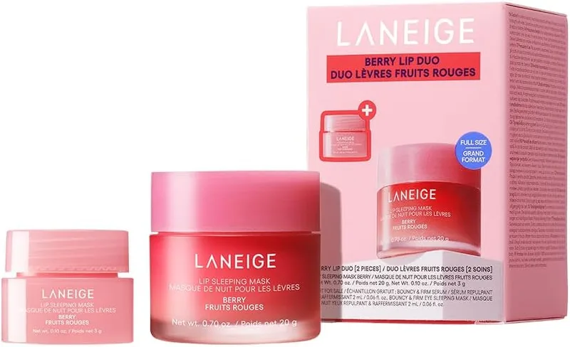 Laneige Berry Lip Sleeping Mask Duo