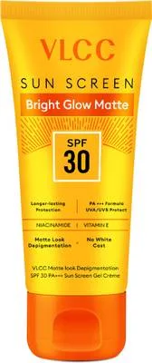 VLCC Sunscreen - SPF 30 PA+++ Matte Look Depigmentation Sun Screen Gel Creme | Matte & Non Greasy