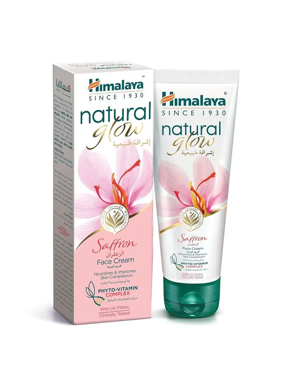 Himalaya Natural Glow Saffron Face Cream For Dark Spots - 50g
