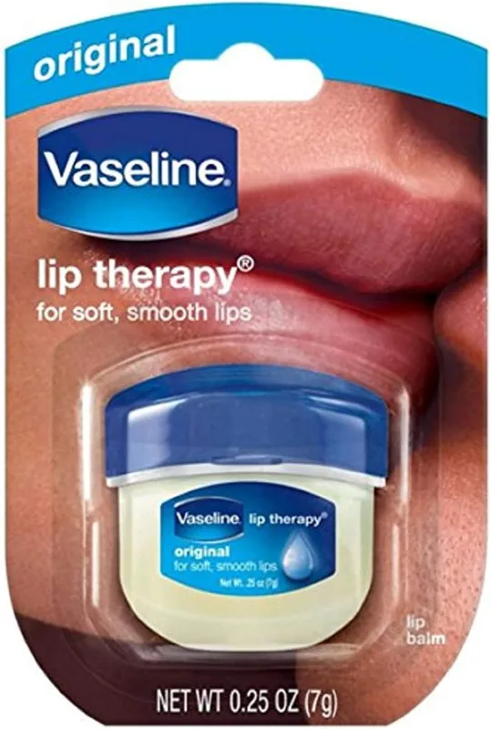 Vaseline Lip Therapy Original | Classic Balm for Soft & Smooth Finish | 72Hr Moisturization | Original Neutral Fragrance | 7g