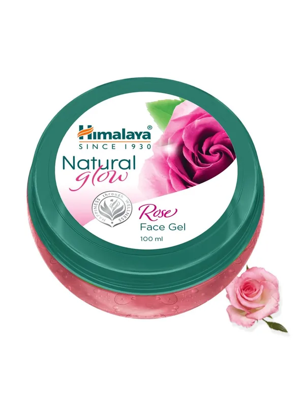 Himalaya Natural Glow Non Greasy Rose Face Gel - 100ml