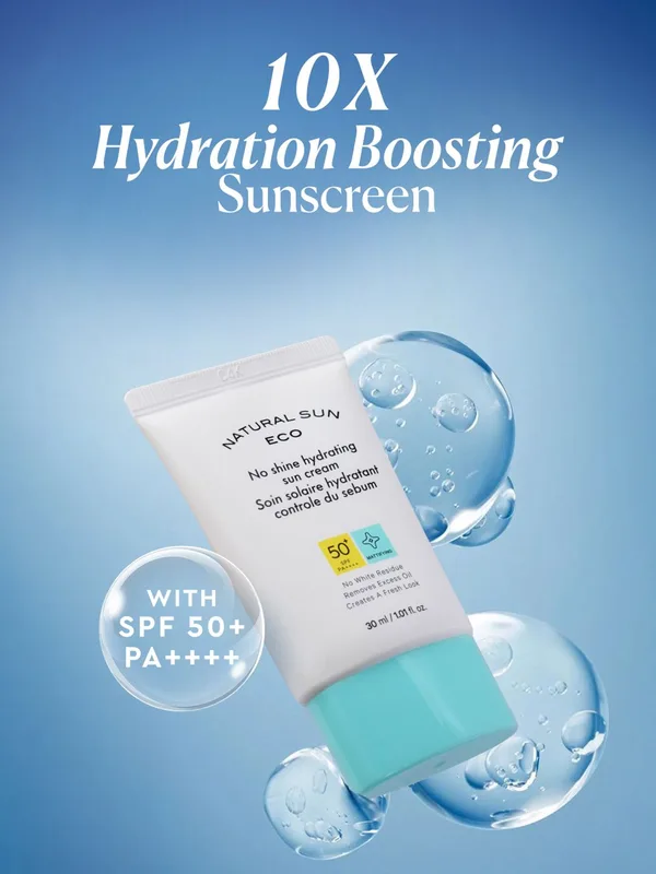 The Face Shop Eco No Shine Hydrating Sun Cream With SPF 50 - 30 ml
