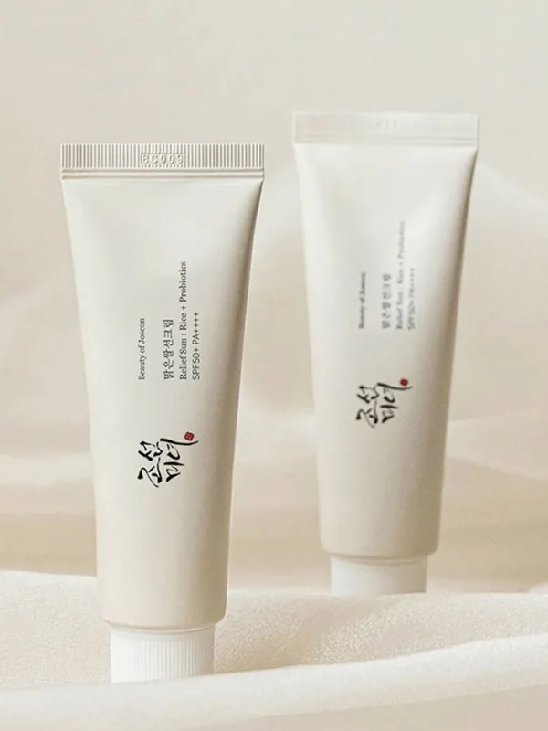 Beauty of Joseon Sun Relief Set Of 2 Rice + Probiotics SPF 50+ PA++++ - 10ml Each