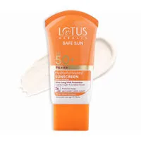 Lotus Herbals Safe Sun Hydro Activated Sunscreen SPF 50+ PA+++ & 10 Hr Water Resistant