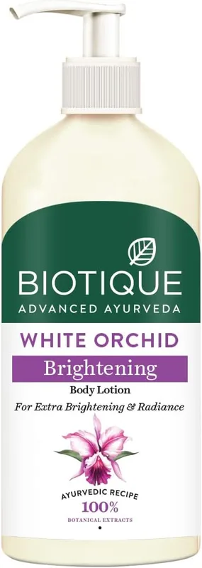 Biotique White Orchid Brightening Body Lotion For Extra Brightening & Radiance 300ml