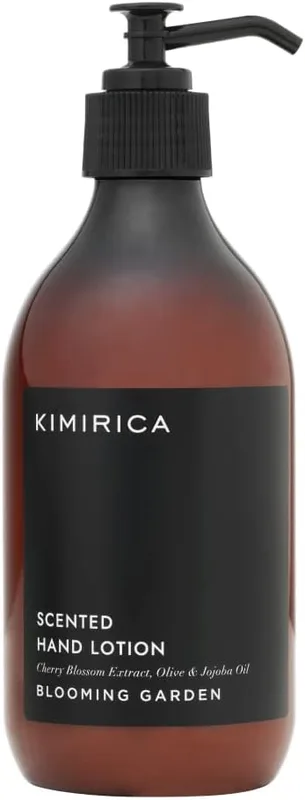 Kimirica Blooming Garden Hand Lotion 300ml | Delicate Floral Fragrance, Moisture Rich Formula Hand lotion With Quick Absorbing Texture 100% Vegan & Paraben Free