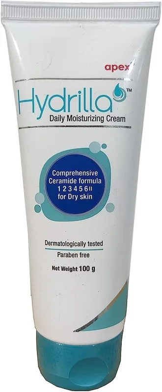 A Hydrilla Daily Moisturizing Cream Dry Skin | Ceramide Formulation Moisturizer - 100g
