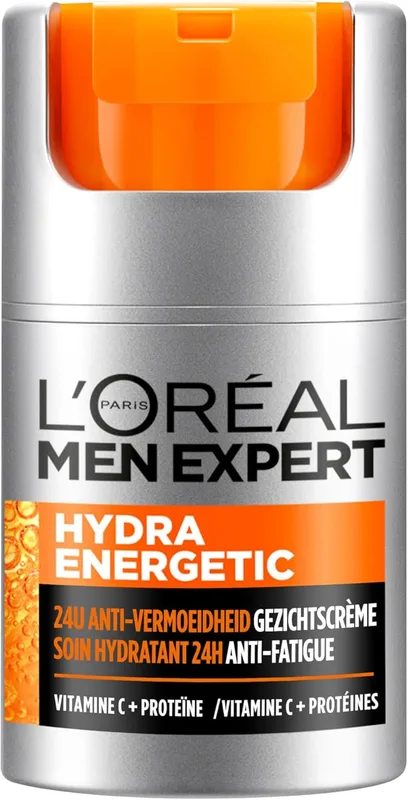 L'OREAL PARIS Men Expert Moisturiser For Men 50Ml (Hydra Energetic) - Cream