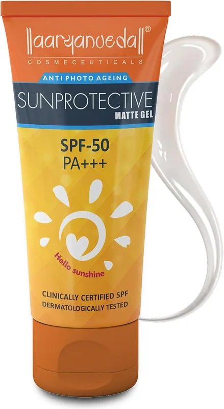 Aryanveda Unisex Sunscreen SPF 50 for Women & Men With PA+++ | Dry Skin, Normal Skin 60 ml Liquid