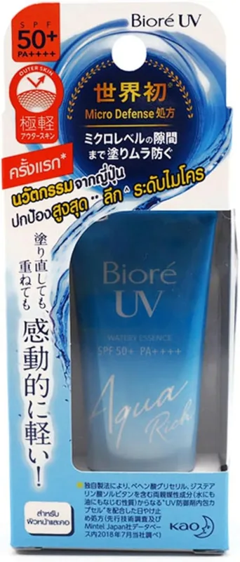 BIORÉ UV Aqua Rich Watery Essence Sunscreen SPF 50+ PA++++, 15g