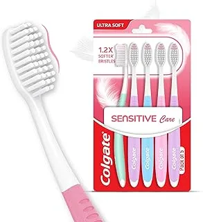 Colgate Gentle Sensitive Care Ultra Soft Bristles Toothbrush - 5Pcs