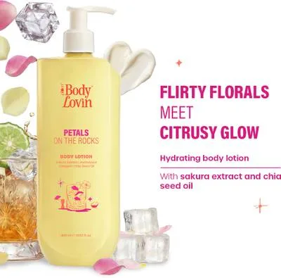 Plum BodyLovin' Petals On The Rocks Body Lotion | Fresh, Floral Fragrance
