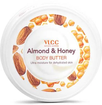 VLCC Almond & Honey- Hydrating Body Butter For Dehydrated Skin