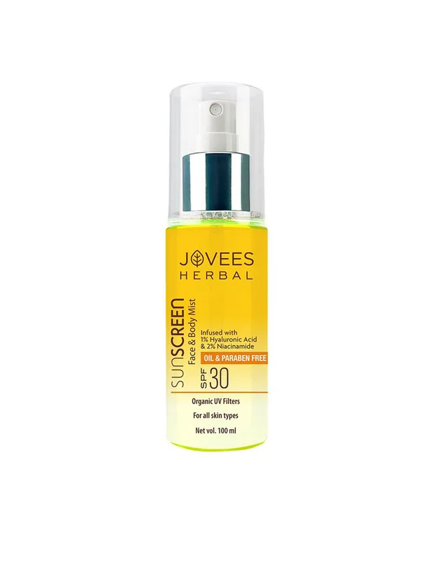Jovees Herbal Sunscreen Mist With SPF 30 - 100 ml