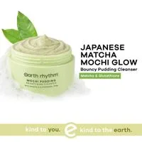 Earth Rhythm Mochi Pudding Brightening Cleanser With Matcha & Glutathione