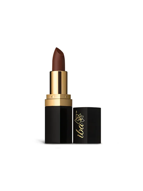 Iba Long Stay Matte Lipstick Shade M03 Toffee Brown, 4g