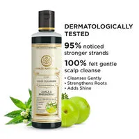 Khadi Natural Amla & Bhringraj Hair Cleanser/Shampoo SLS Paraben Free For All hair types