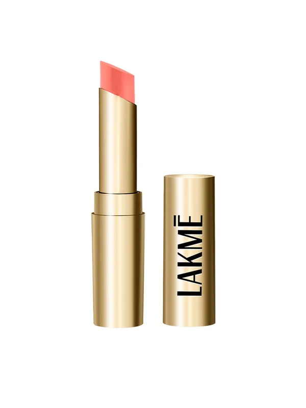 Lakme Unreal 3D Slim Matte Finish Bullet Lipstick For Glamorous Lips 3.4g - Nude Trip