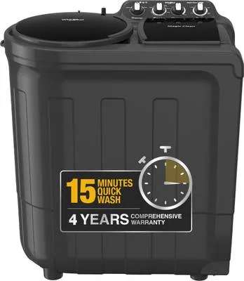 Whirlpool 8.5 kg Semi Automatic Top Load Washing Machine Grey