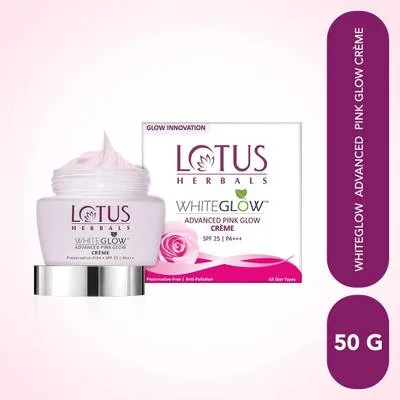 LOTUS HERBALS WhiteGlow Advanced Pink Glow Crme SPF 25