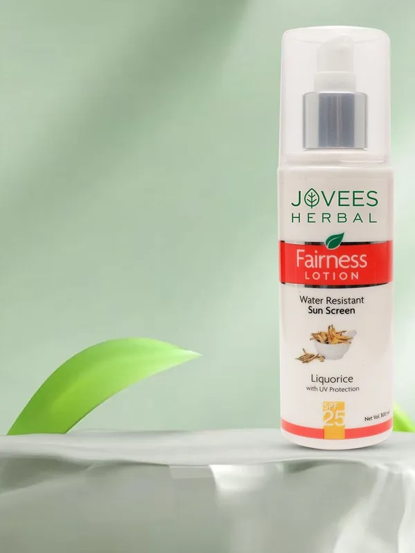Jovees Sunscreen Fairness Lotion SPF 25 With Aloevera Protect Uneven Skin - 100 ml
