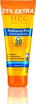 VLCC Sunscreen - SPF 30 PA+++ Radiance Pro Sunscreen Gel For Sun Protection