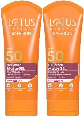 LOTUS HERBALS Sunscreen - SPF 50 PA+++ Pa+++