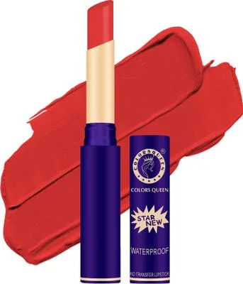 COLORS QUEEN Lips Non Transfer Waterproof Smudge Proof Long Lasting Matte Lipstick