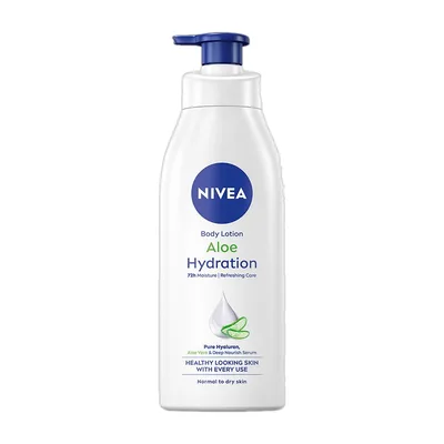 NIVEA Aloe Hydration,Moisturizer Body Lotion,Hyaluronic acid, Serum, Natural Aloe Vera