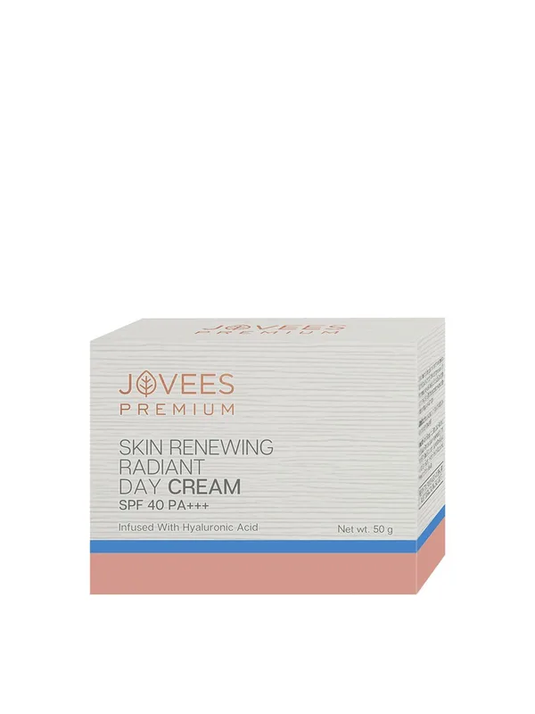 Jovees Off-White Herbal Premium Skin Renewing Day Cream -50G