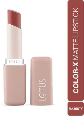 LOTUS MAKE - UP Color X Matte Lipstick Majesty-17, Long-Lasting, Bold ,Highly Pigmented