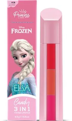 Renee Princess Candy 3-In-1 Tinted Lipstick Elsa for Pre-Teen Girls