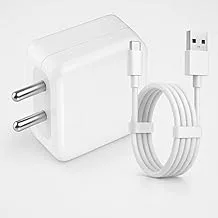 Realme 45W Superdart Charger with 1M Type-C Fast Charging Cable|Dash/Wrap/Vooc/Superdart/Dart|45Watt Adapter for Realme Narzo 80 Lite/90x/80 Pro/90/P4x/15T/15C/P3 Lite/C75/C71/GT 7/GT 7T/P3 Pro/GT 6