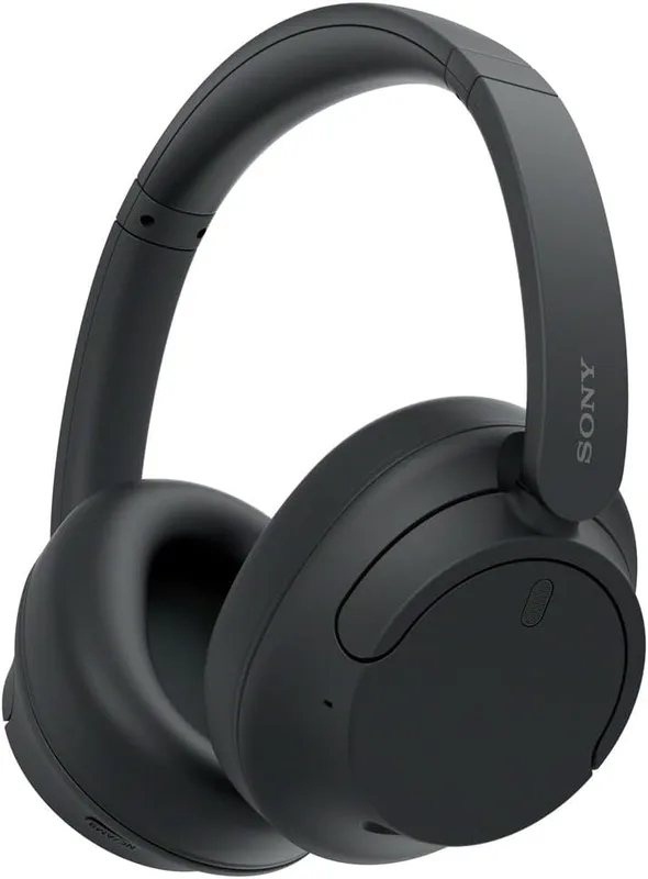 Sony WH-CH720N Active Noise Cancellation Wireless Bluetooth Over Ear Headphones with Mic, Adaptive Sound Control, Quick Charge, Up to 35Hrs Battery, Customized EQ- Black