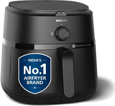 PHILIPS NA130/00 with up to 90% less fat, 1700W, with Rapid Air Technology Air Fryer