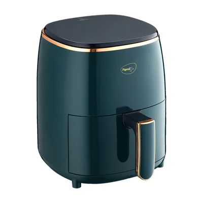 Pigeon Healthifry Digital with 360 High Speed Air Circulation Technology 1200 W with Non-Stick Basket - Green Air Fryer